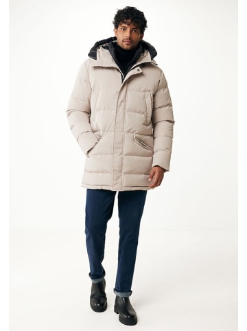 Mexx Doorgestikte jas in beige