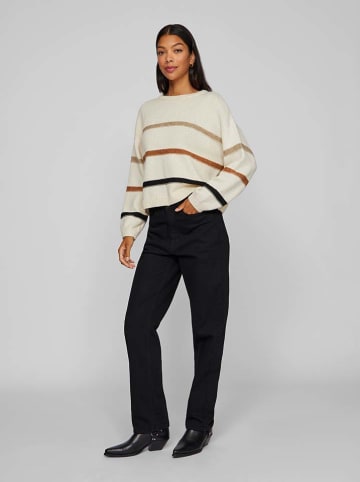 Vila Pullover in Creme