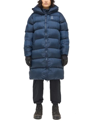 Haglöfs Wintermantel "Long Mimic" donkerblauw