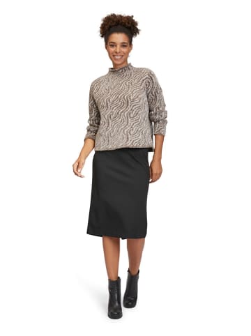 Betty Barclay Pullover in Braun/ Grau