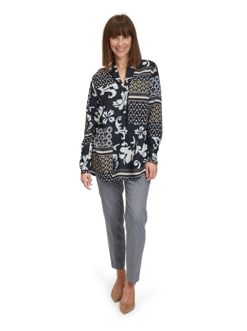 Betty Barclay Bluse in Schwarz/ Beige