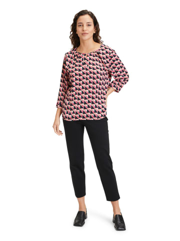 Betty Barclay Bluse in Pink/ Dunkelblau