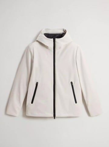 Woolrich Daunen-Softshelljacke in Weiß