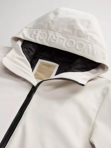 Woolrich Daunen-Softshelljacke in Weiß