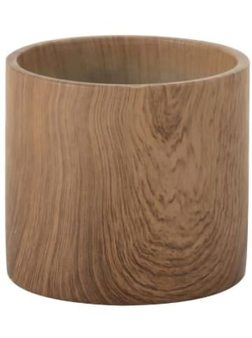 J Line Übertopf in Hellbraun - (H)14 x Ø 16 cm