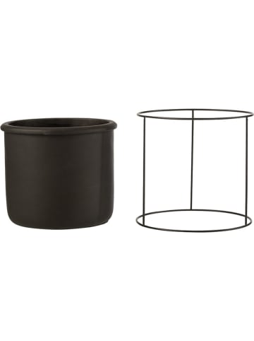 J Line Overpot zwart - (H)19,5 x Ø 20 cm