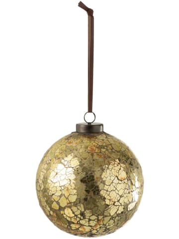 J Line Kerstbal goudkleurig - Ø 13,5 cm