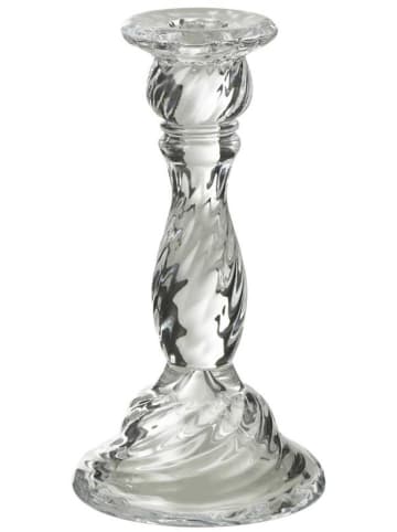 J Line Kerzenständer ''Nono'' in Silber - (H)20 x Ø 11 cm