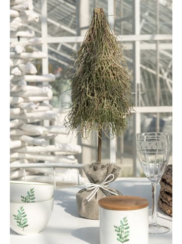 J Line 2er-Set: Weihnachstbäume in Grün/ Natur - (H)51 x Ø14 cm