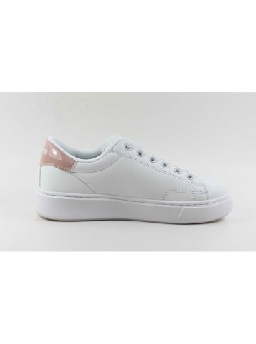 Levi´s Sneakers "Amber" wit/lichtroze