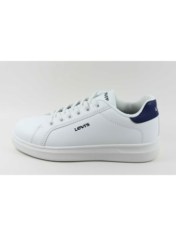 Levi´s Sneakers "Ellis" in Weiß/ Dunkelblau