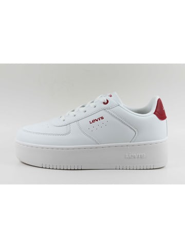 Levi´s Sneakers "New Union" wit/rood