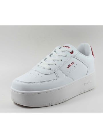 Levi´s Sneakers "New Union" in Weiß/ Rot