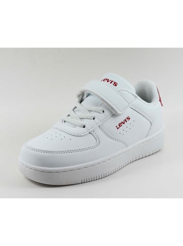 Levi´s Sneakers "New Union" in Weiß/ Rot