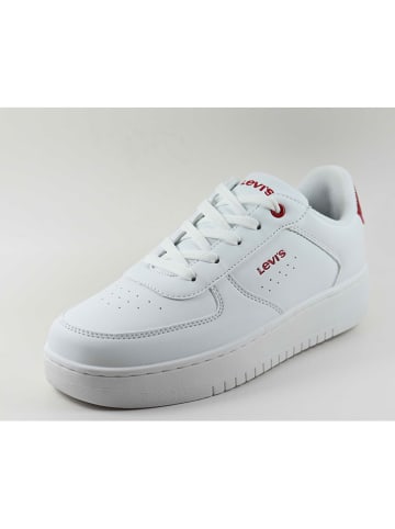 Levi´s Sneakers "New Union" wit/rood