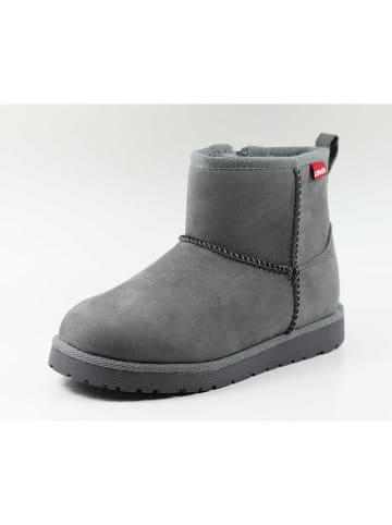 Levi's Kids Botki zimowe "New Wave" w kolorze szarym