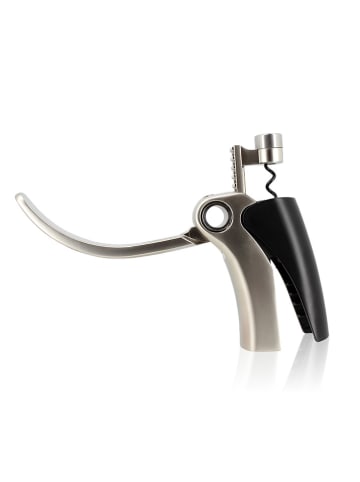 Ogo Living Flesopener zilverkleurig/zwart