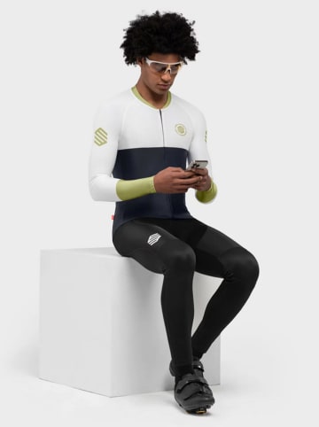 Siroko Fietslongsleeve "M2 Bavaria" donkerblauw/wit
