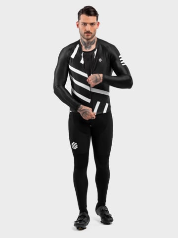 Siroko Fietslongsleeve "M2 Leader" zwart/wit