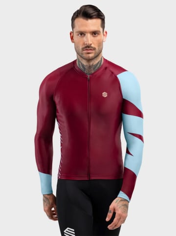 Siroko Fahrradtrikot "M2 Road Trip" in Rot/ Hellblau
