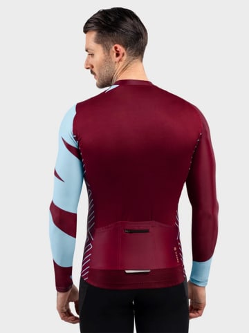 Siroko Fahrradtrikot "M2 Road Trip" in Rot/ Hellblau