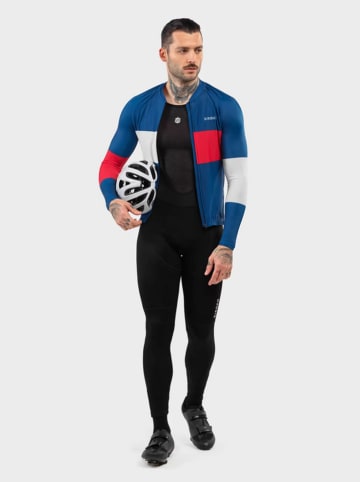 Siroko Fahrradtrikot "M2 Vezzana" in Blau/ Rot/ Weiß