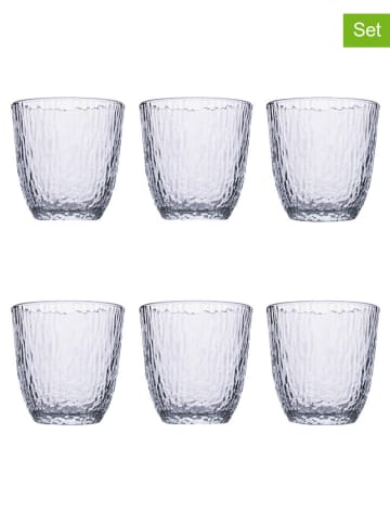 Villa d´Este 6-delige set: drinkglazen "Jungle" - 300 ml