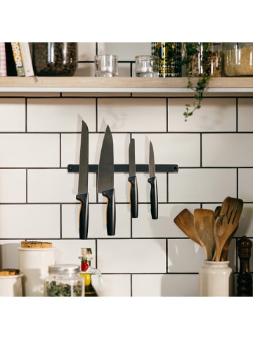 Fiskars Magnes ścienny "Functional Form" w kolorze czarnym na noże - szer. 41 cm
