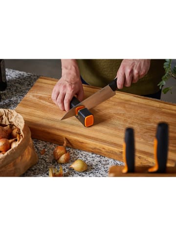 Fiskars Ostrzałka "Edge" w kolorze czarnym do noży - szer. 16,2 cm