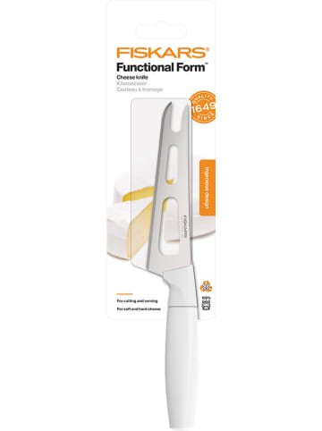Fiskars Nóż "Functional Form" w kolorze srebrno-białym do sera - dł. 24 cm