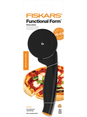 Fiskars Pizzasnijder "Functional Form" zwart - (H)18,8 cm
