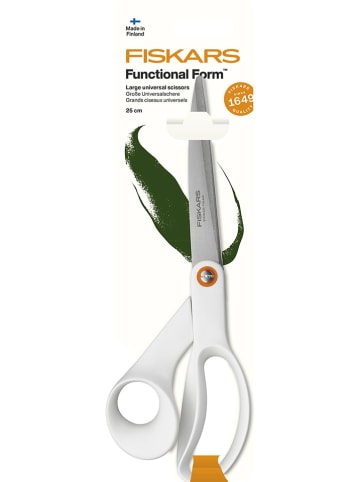 Fiskars Nożyczki uniwersalne "Functional Form" w kolorze białym - dł. 24 cm