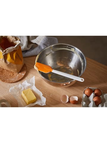 Fiskars Szpatułka w kolorze biało-pomarańczowym do ciasta - dł. 34 cm