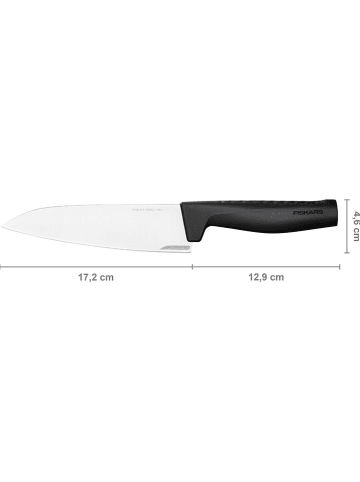 Fiskars Nóż kuchenny "Hard Edge" w kolorze czarnym - dł. 30 cm