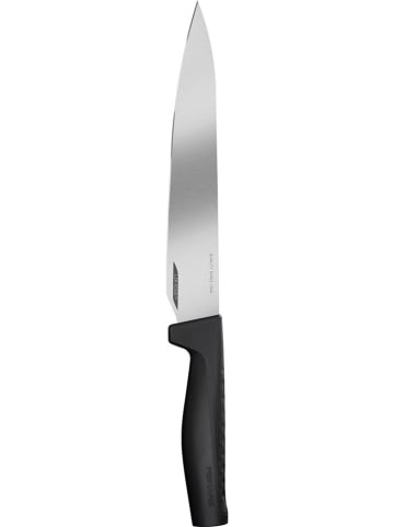 Fiskars Tranchiermesser "Hard Edge" in Schwarz - (H)35 cm