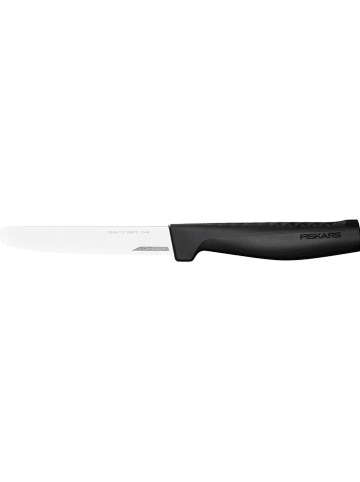 Fiskars Tomatenmes "Hard Edge" zwart/zilverkleurig - (H)23 cm