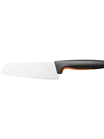 Fiskars Santoku-Messer "Functional Form" in Schwarz - (H)35,5 cm
