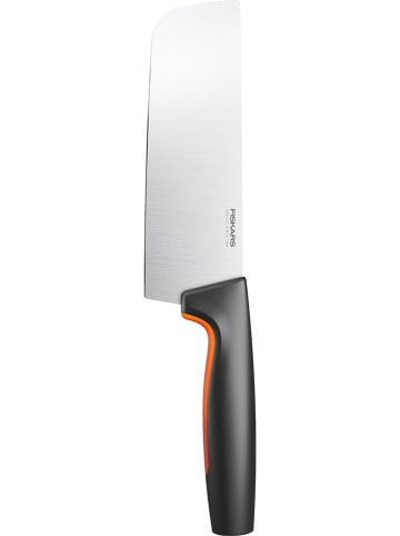 Fiskars Nóż Nakiri "Functional Form" w kolorze czarnym - dł. 28 cm