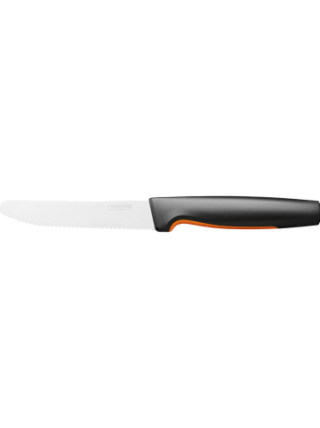 Fiskars Nóż "Functional Form" w kolorze srebrno-czarnym do pomidorów - dł. 29,5 cm