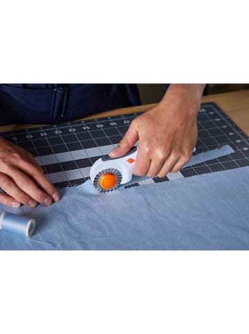Fiskars Ersatzklinge mit Einkerbungen in Silber - Ø 4,5 cm