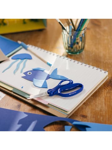 Fiskars Kinderschere in Blau - (H)15 cm - ab 8 Jahren