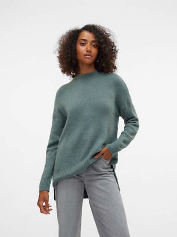 Vero Moda Sweter "Plaza" w kolorze turkusowym