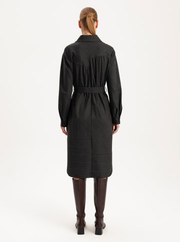 BGN Kleid in Anthrazit
