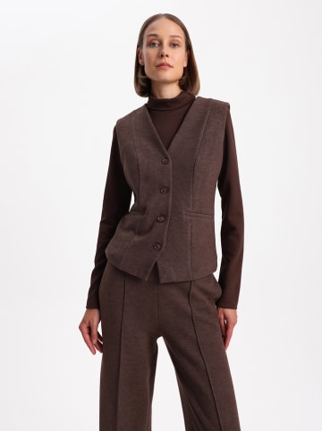 BGN Gilet donkerbruin