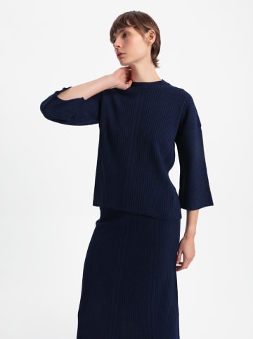 BGN Sweter w kolorze granatowym