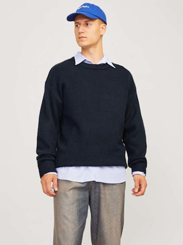 Jack & Jones Sweter w kolorze granatowym