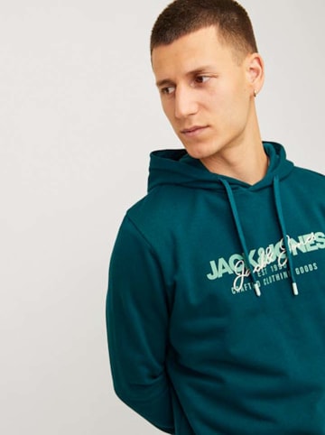 Jack & Jones Hoodie in Petrol