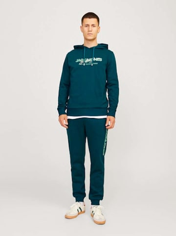 Jack & Jones Hoodie in Petrol