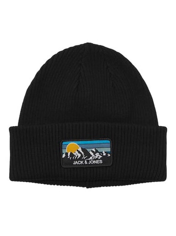 Jack & Jones Mütze in Schwarz
