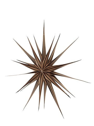 OYOY living design Weihnachtsstern in Braun - Ø 60 cm